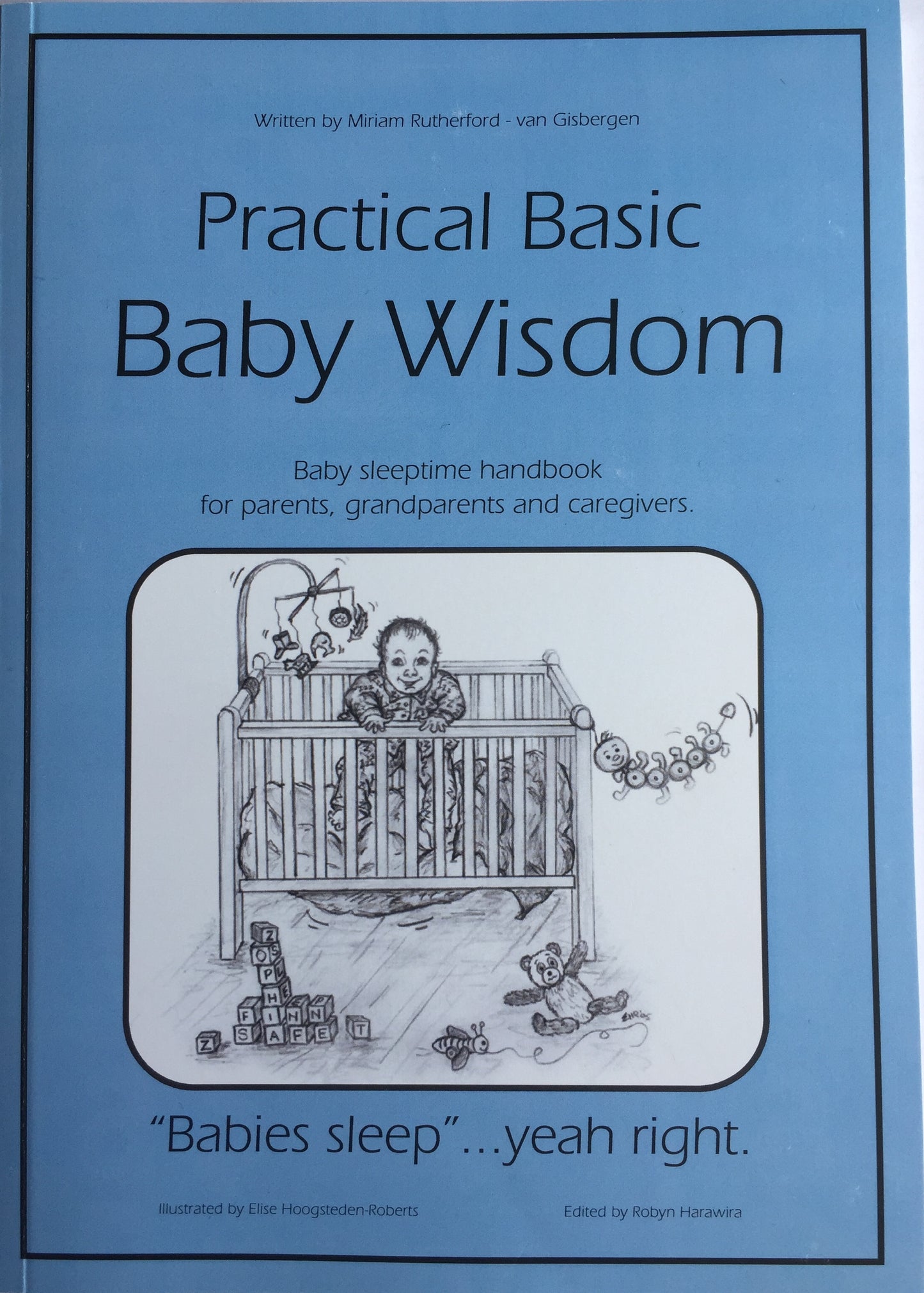 Safe T Sleep® | Baby Wisdom Book. Baby sleep guide for new parents or caregivers