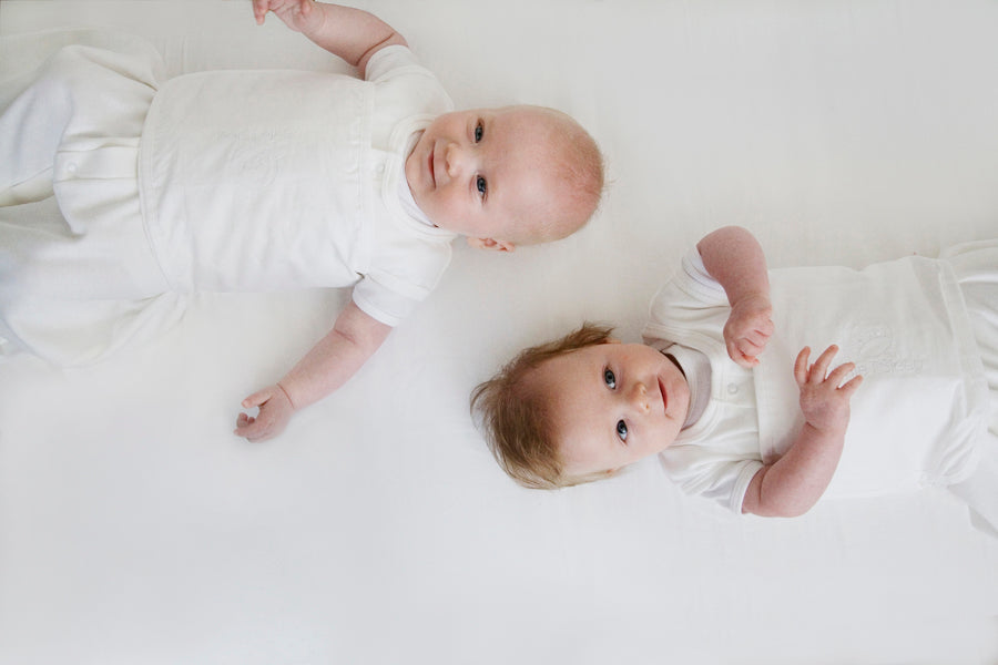 how to sleep twins or multiples with a Sleepwrap baby swaddle